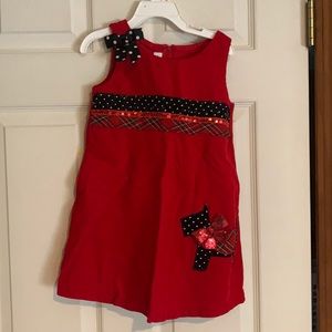 Corduroy Toddler Winter Dress